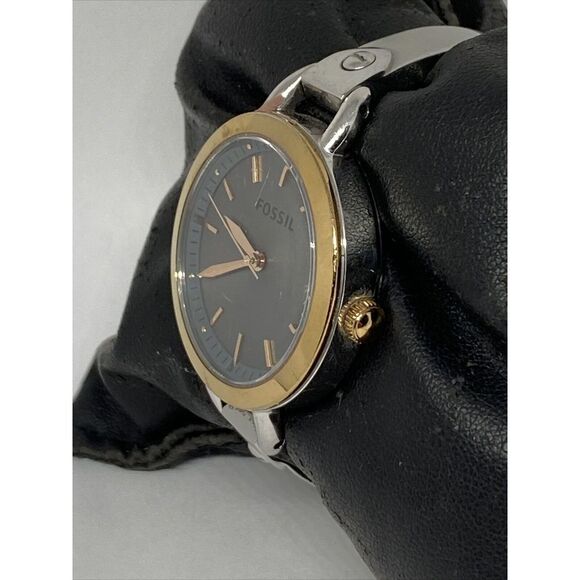 Fossil BQ3136 Womens Silver Stainless Steel Analog Dial Quartz Wrist Watch WO591 - Picture 4 of 12
